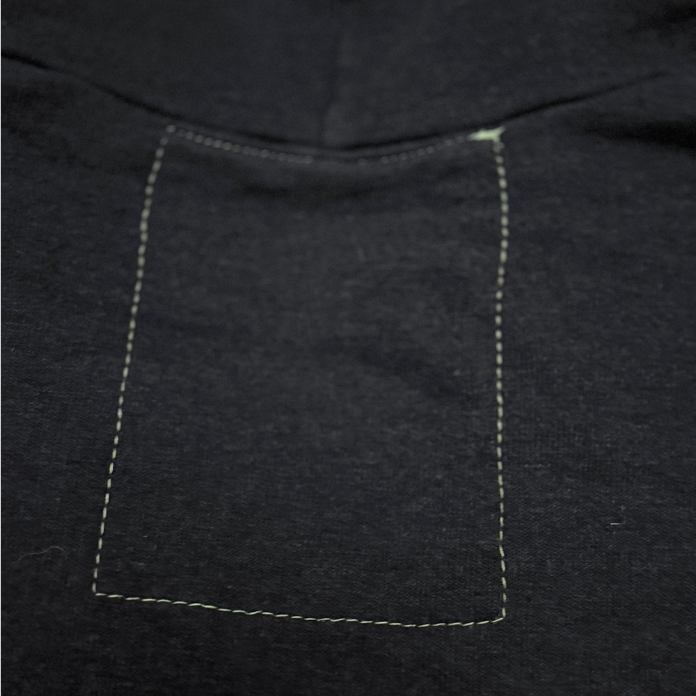 Aviator Nation Black Hoodie with Gold Smiley - Picture 4 of 7